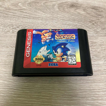 Wacky Worlds Creativity Studio Sega Genesis
