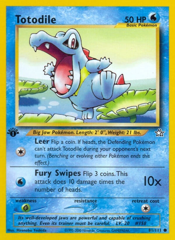 Totodile (81) (081/111) (N1)