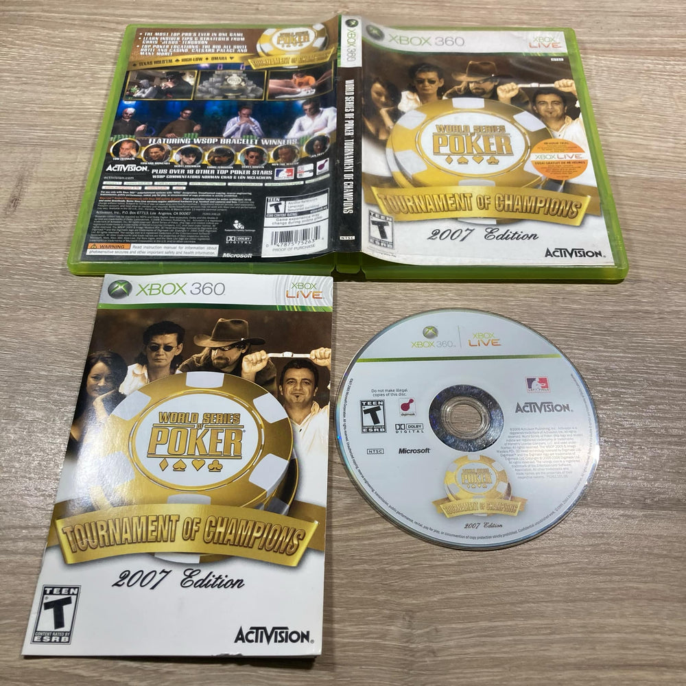 World Series of Poker Tournament of Champions 2007 Xbox 360