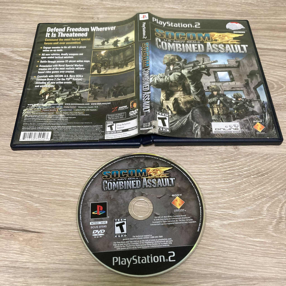 SOCOM US Navy Seals Combined Assault Playstation 2