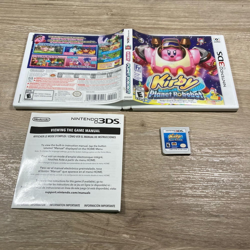 Kirby Planet Robobot Nintendo 3DS