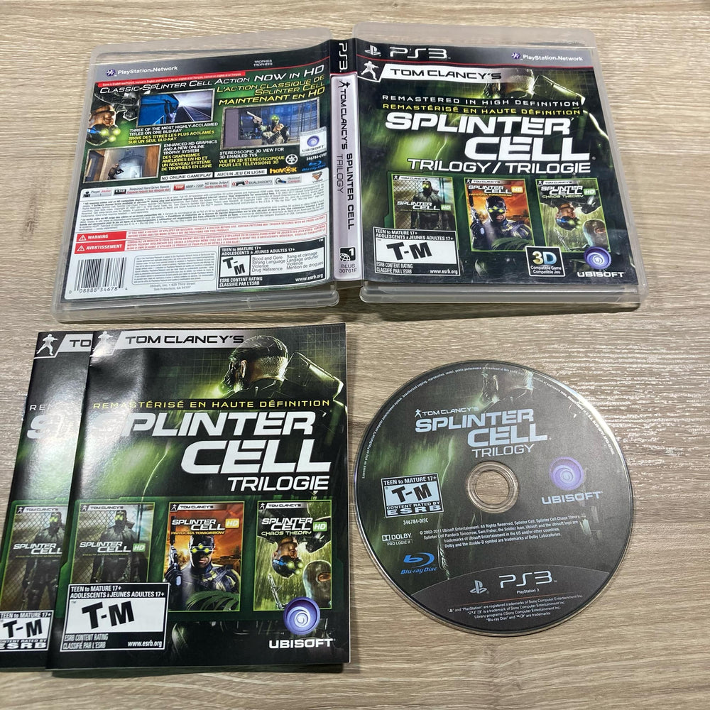Splinter Cell Classic Trilogy HD Playstation 3
