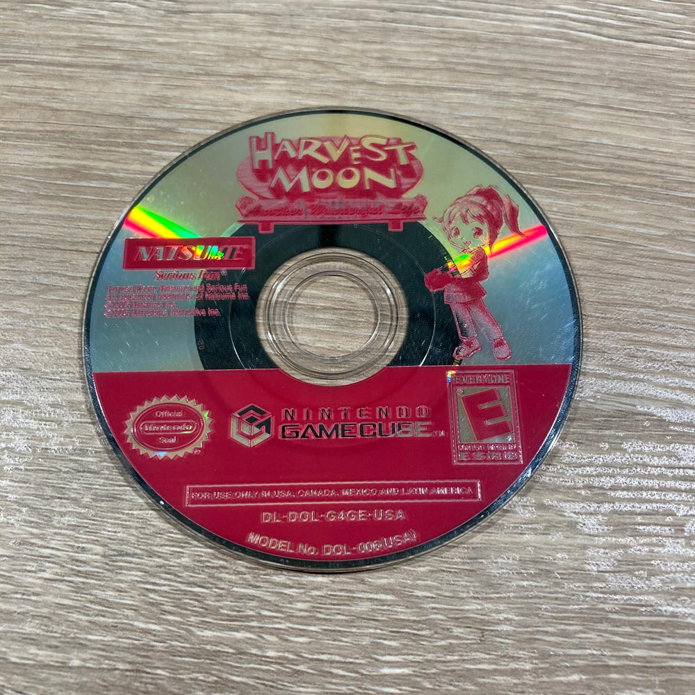 Harvest Moon Another Wonderful Life Gamecube