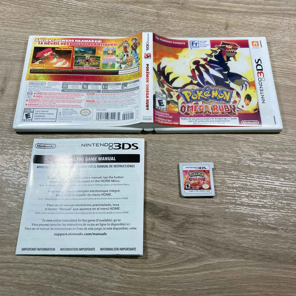Pokemon Omega Ruby Nintendo 3DS