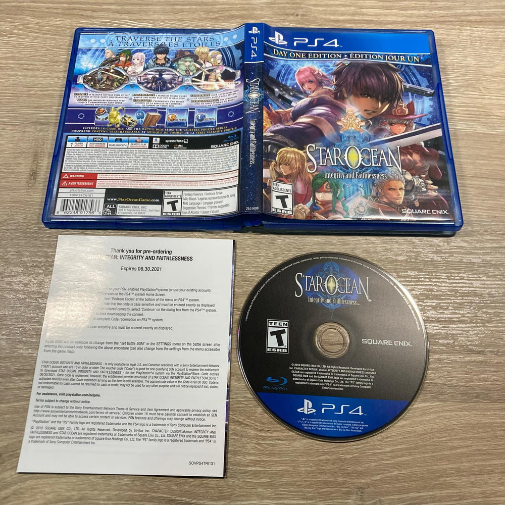 Star Ocean Integrity and Faithlessness Playstation 4
