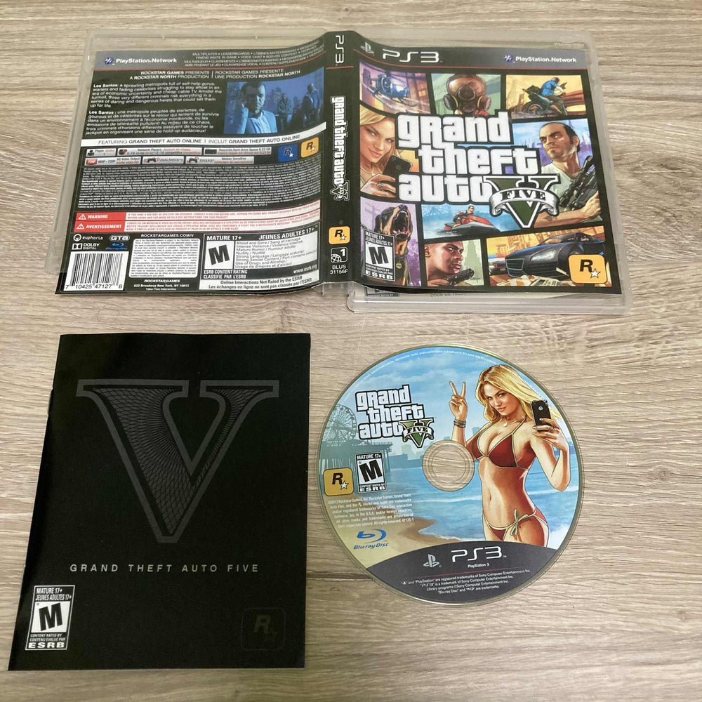 Grand Theft Auto V Playstation 3