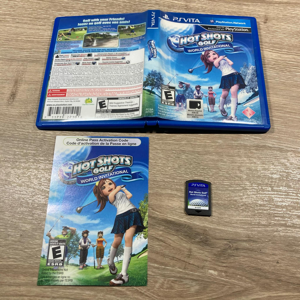 Hot Shots Golf World Invitational Playstation Vita