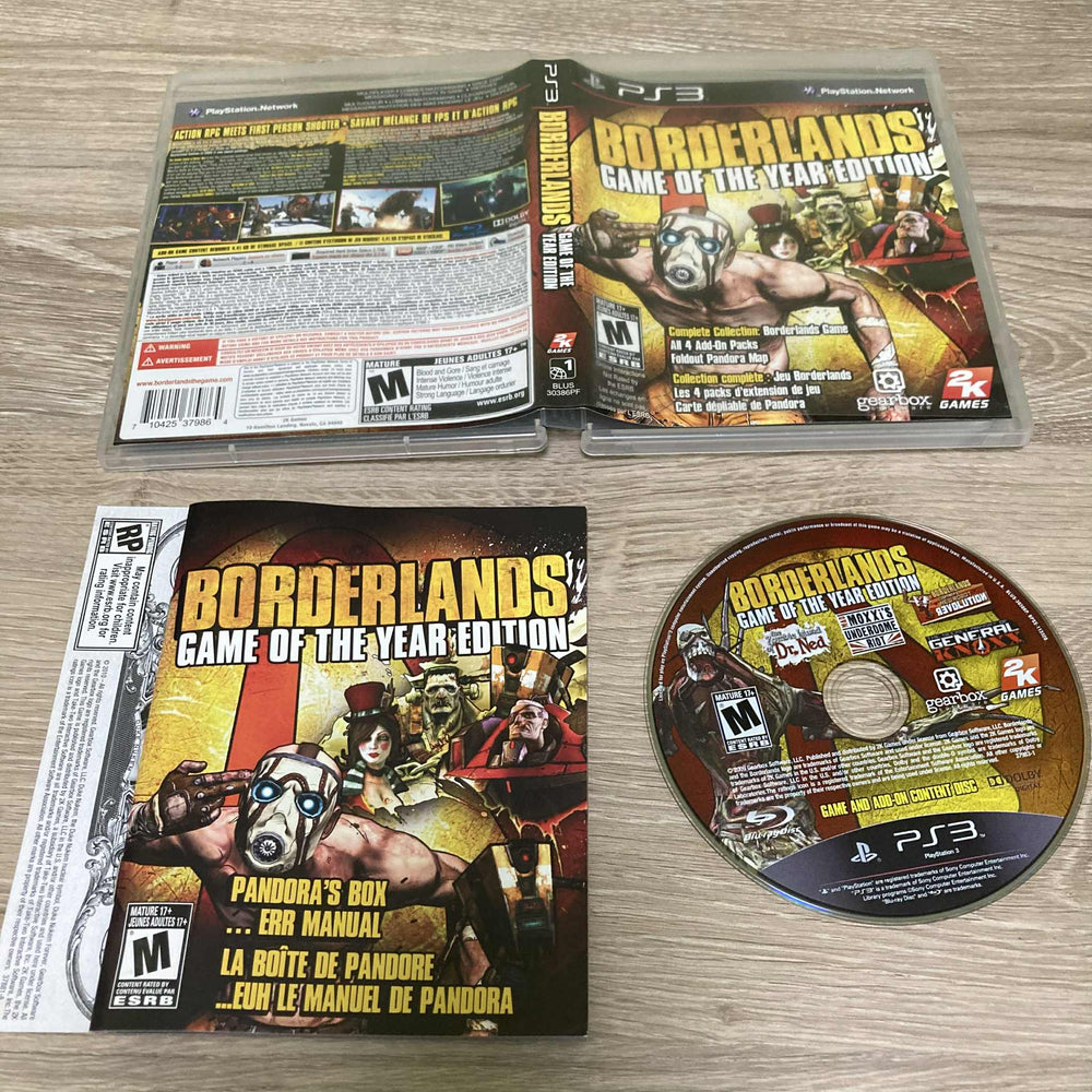 Borderlands [Game of the Year] Playstation 3