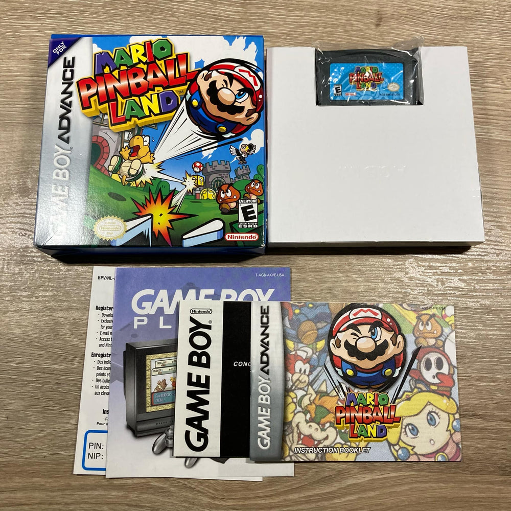 Mario Pinball Land GameBoy Advance