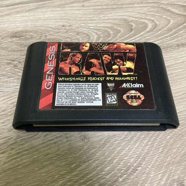 WWF Raw Sega Genesis