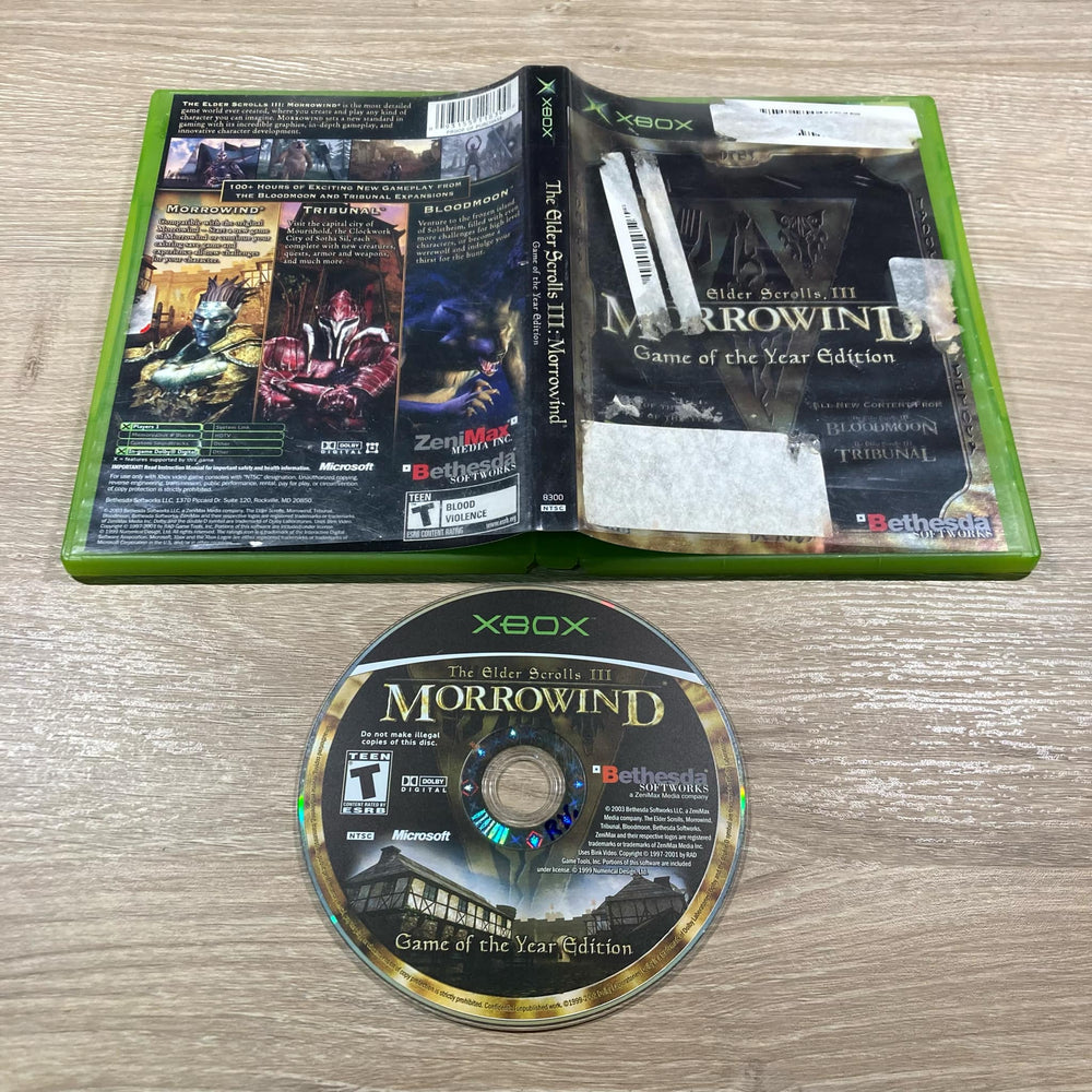 Elder Scrolls III Morrowind [Game of the Year] Xbox