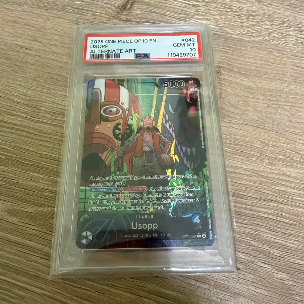Usopp (Parallel) [Royal Blood] PSA 10 (119429707) Graded Card