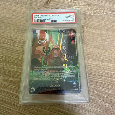Usopp (Parallel) [Royal Blood] PSA 10 (119429707) Graded Card