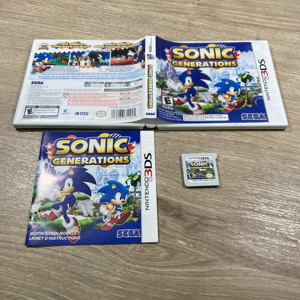 Sonic Generations Nintendo 3DS