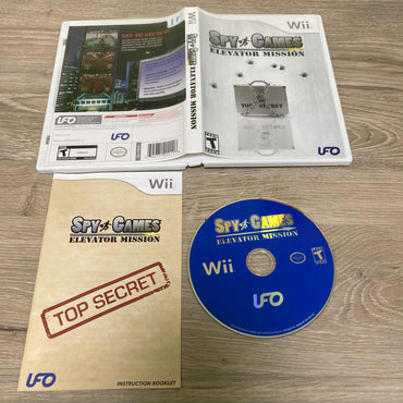 Spy Games Elevator Mission Wii