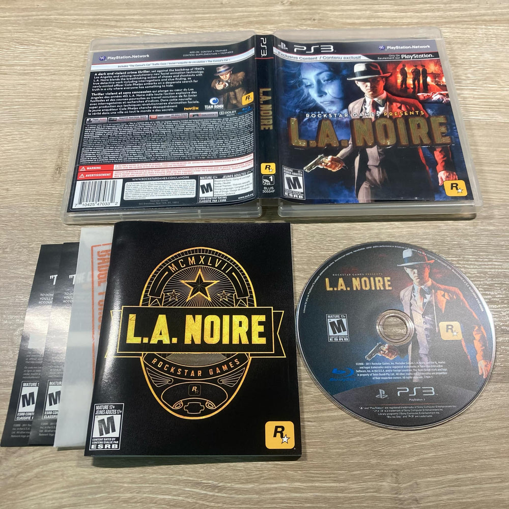 L.A. Noire Playstation 3