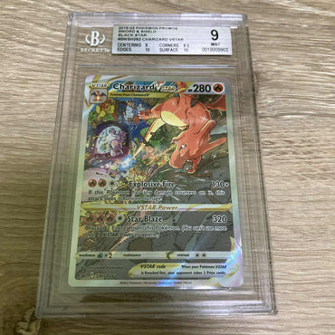Charizard VSTAR (SWSH262) [Sword & Shield: Black Star Promos] BGS 9 (0018009903) Graded Card