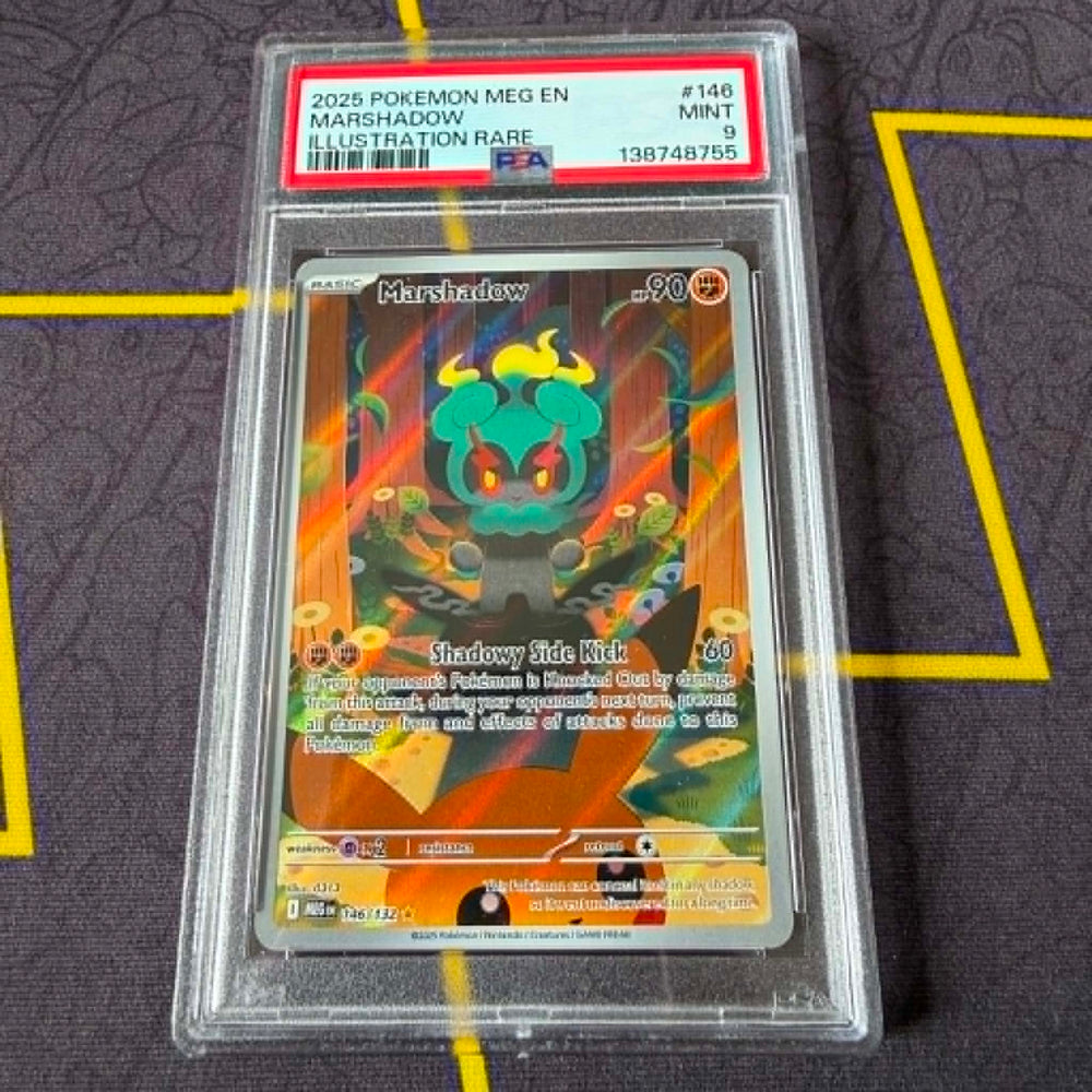 Marshadow (146/132) [Mega Evolution: Base Set] PSA 9 (138748755) Graded Card