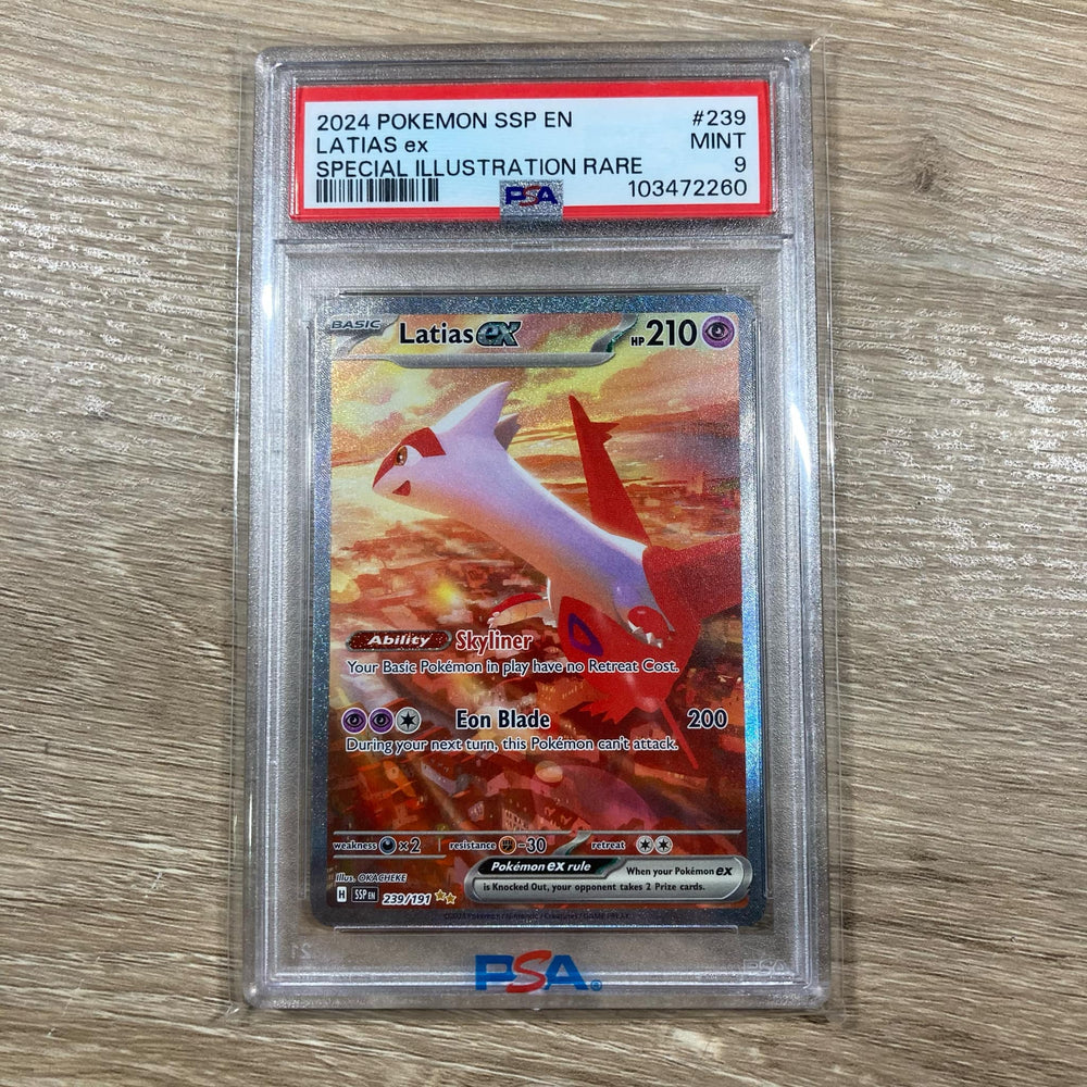 Latias ex (239/191) [Scarlet & Violet: Surging Sparks] PSA 9 (103472260) Graded Card