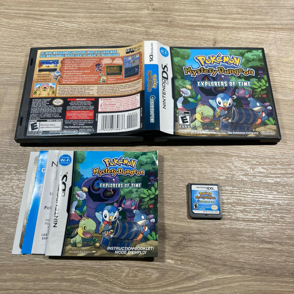 Pokemon Mystery Dungeon Explorers of Time Nintendo DS