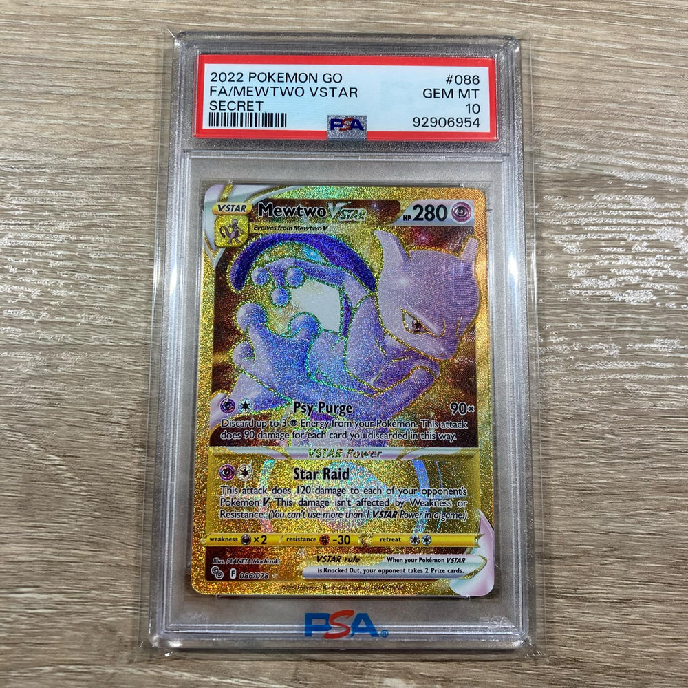 Mewtwo VSTAR - 086/078 - Secret Rare PSA 10 (92906954) Graded Card