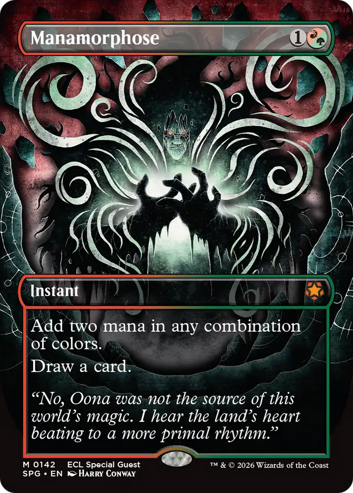 Manamorphose (Borderless) [Lorwyn Eclipsed Special Guests]