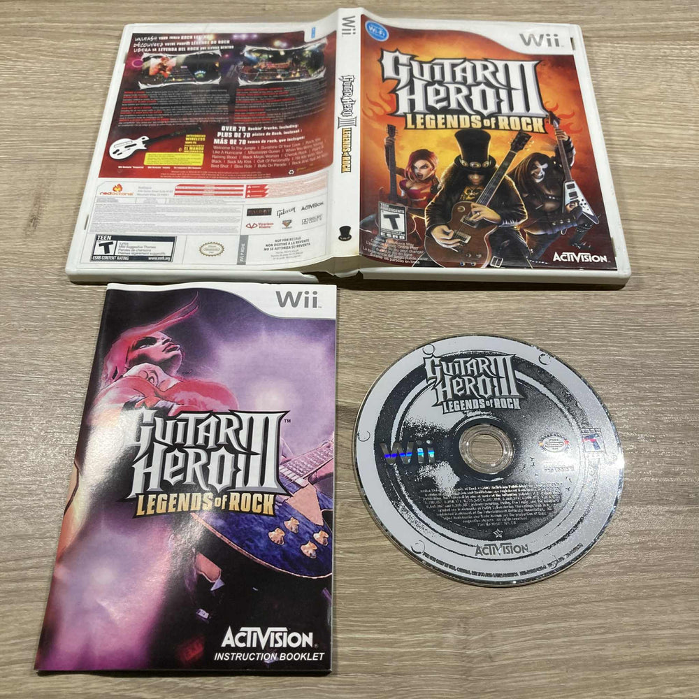 Guitar Hero III Legends of Rock Wii
