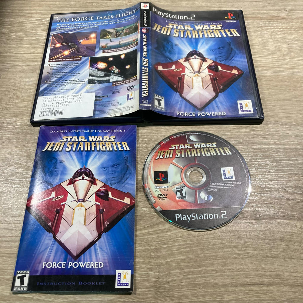 Star Wars Jedi Starfighter Playstation 2