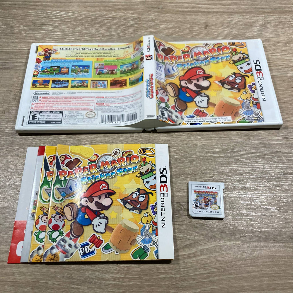 Paper Mario: Sticker Star Nintendo 3DS
