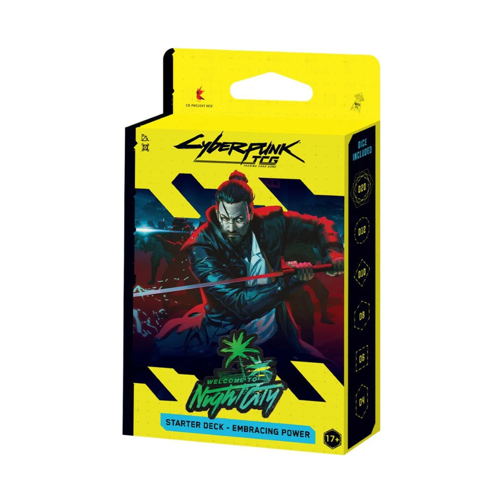 CYBERPUNK TCG: BETA STARTER DECK EMBRACING POWER
