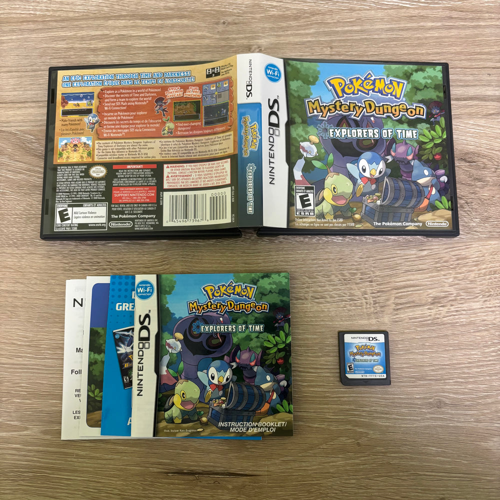 Pokemon Mystery Dungeon Explorers of Time Nintendo DS