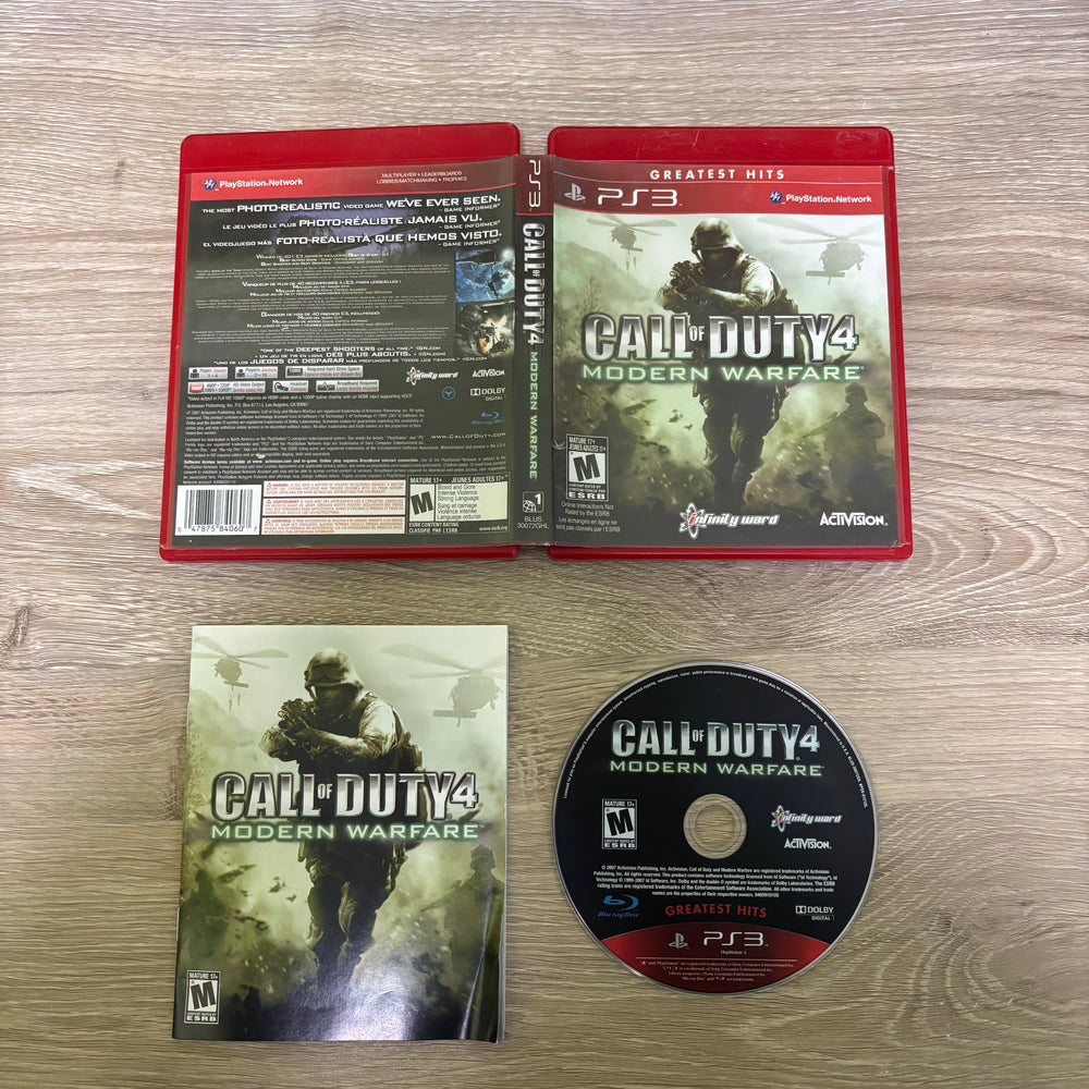 Call of Duty 4 Modern Warfare [Greatest Hits] Playstation 3
