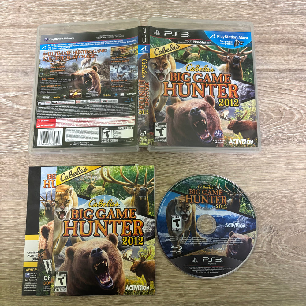 Cabela's Big Game Hunter 2012 Playstation 3