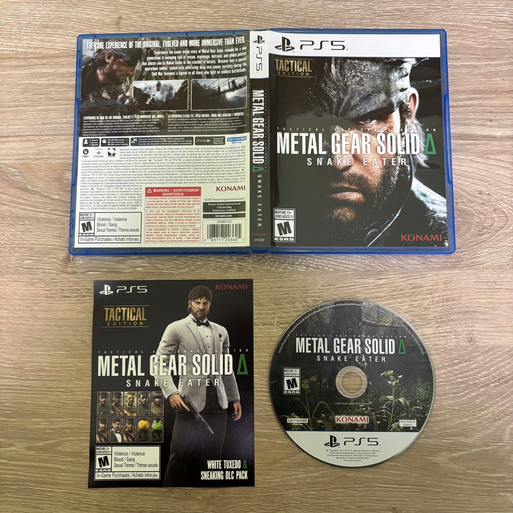 Metal Gear Solid Delta: Snake Eater Playstation 5
