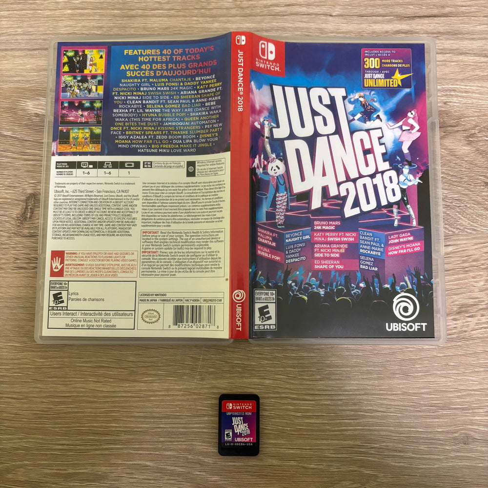 Just Dance 2018 Nintendo Switch