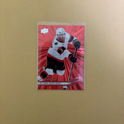 2025/26 Upper Deck Series 1 Outburst Red Nick Jensen /25  Ottawa Senators #122 Sports Card