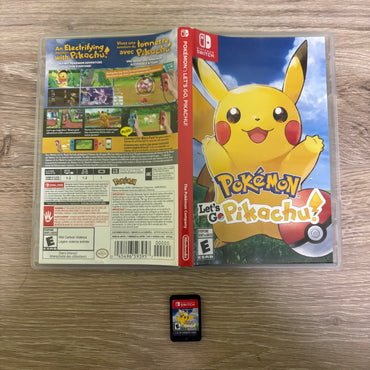 Pokemon Let's Go Pikachu Nintendo Switch