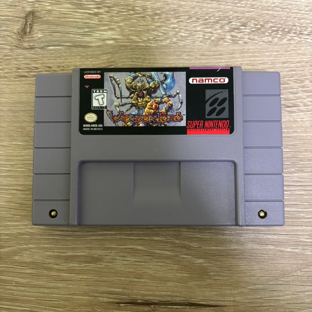WeaponLord Super Nintendo