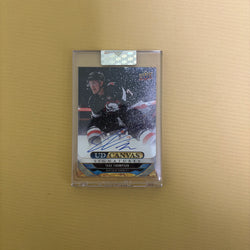 2024/25 Upper Deck Clear Cut UD Canvas Signatures Tage Thompson Buffalo Sabres CS-TT Sports Card