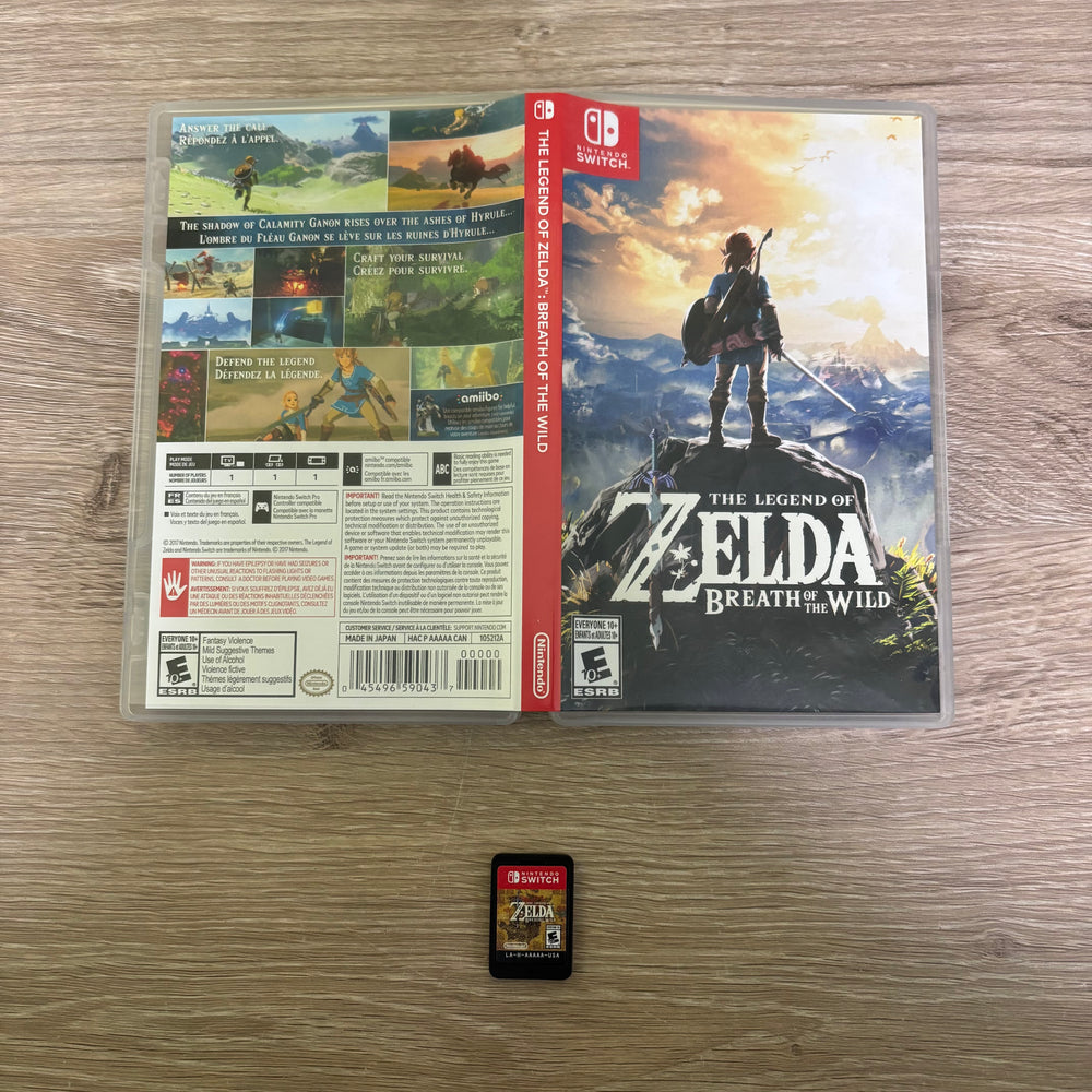 Zelda Breath of the Wild Nintendo Switch