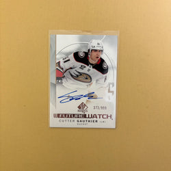 2024 UPPER DECK SP AUTHENTIC #147 CUTTER GAUTHIER FUTURE WATCH AUTO RC /999 Sports Card