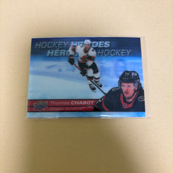 2021-22 Upper Deck Tim Hortons Thomas Chabot Hockey Heroes Ottawa Senators H-9 Sports Card