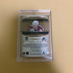 2023-24 Upper Deck The Cup Joe Sakic Materialisticks /25 Colorado Avalanche MS-JS Sports Card