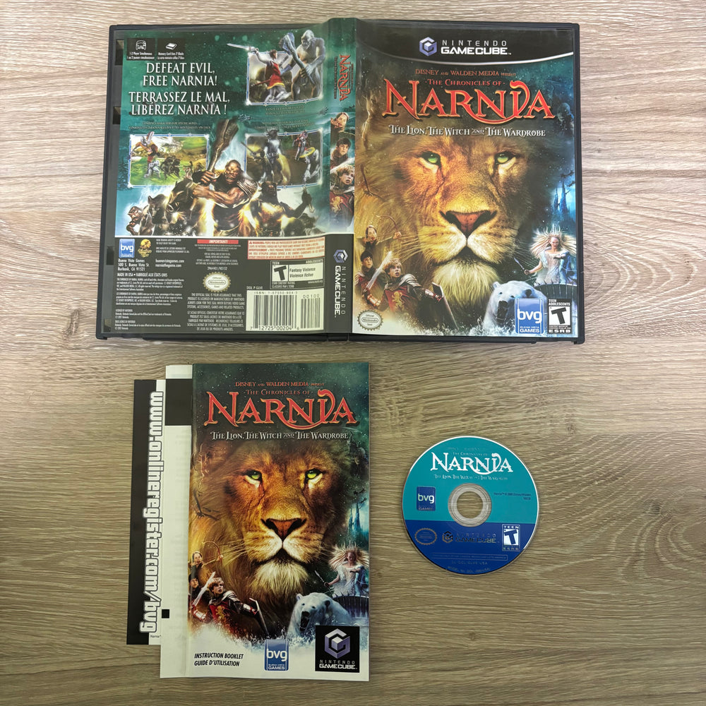 Chronicles of Narnia Lion Witch and the Wardrobe Gamecube