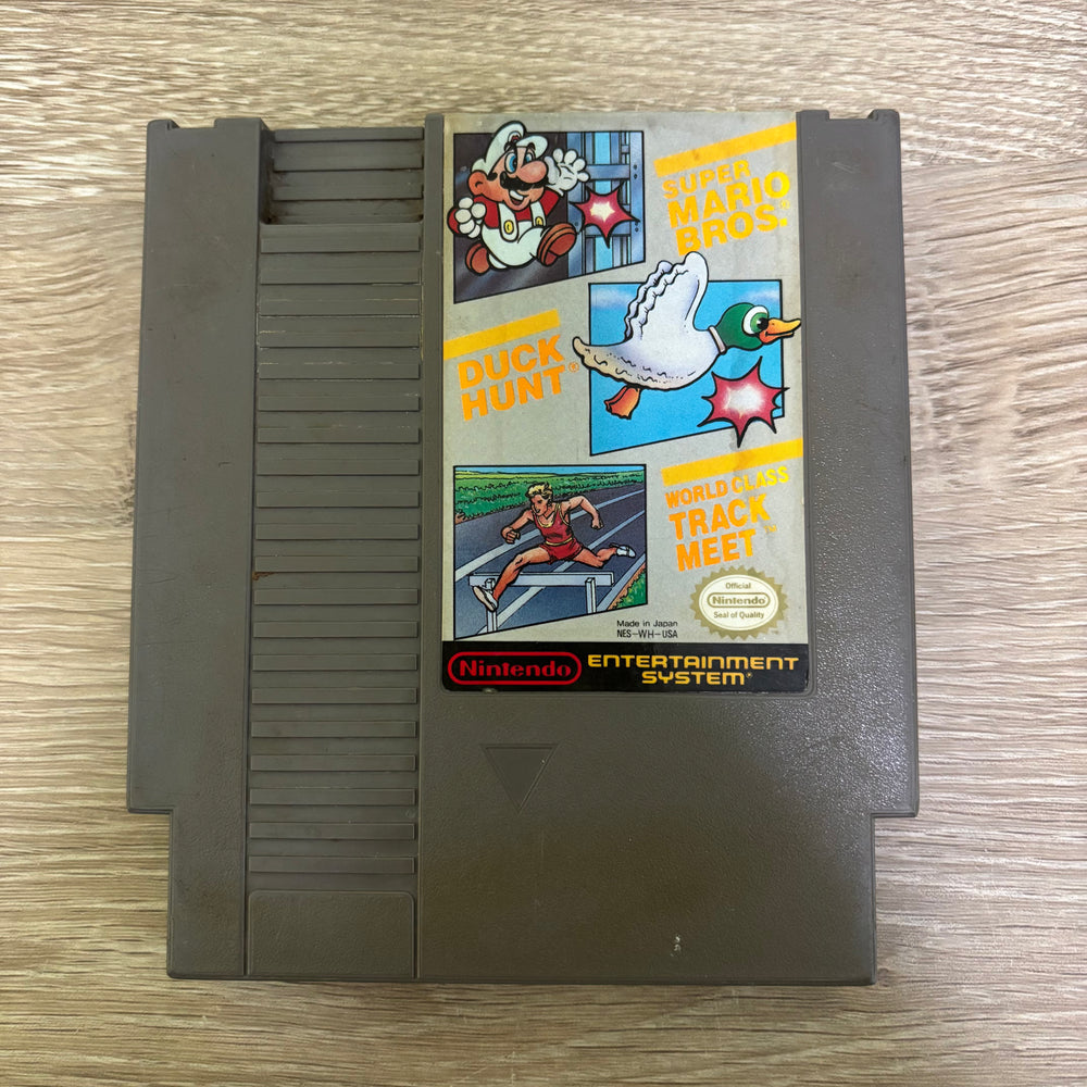 Super Mario Bros Duck Hunt World Class Track Meet NES