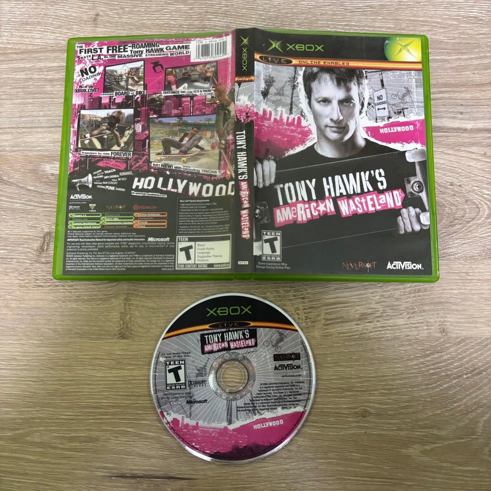 Tony Hawk American Wasteland Xbox