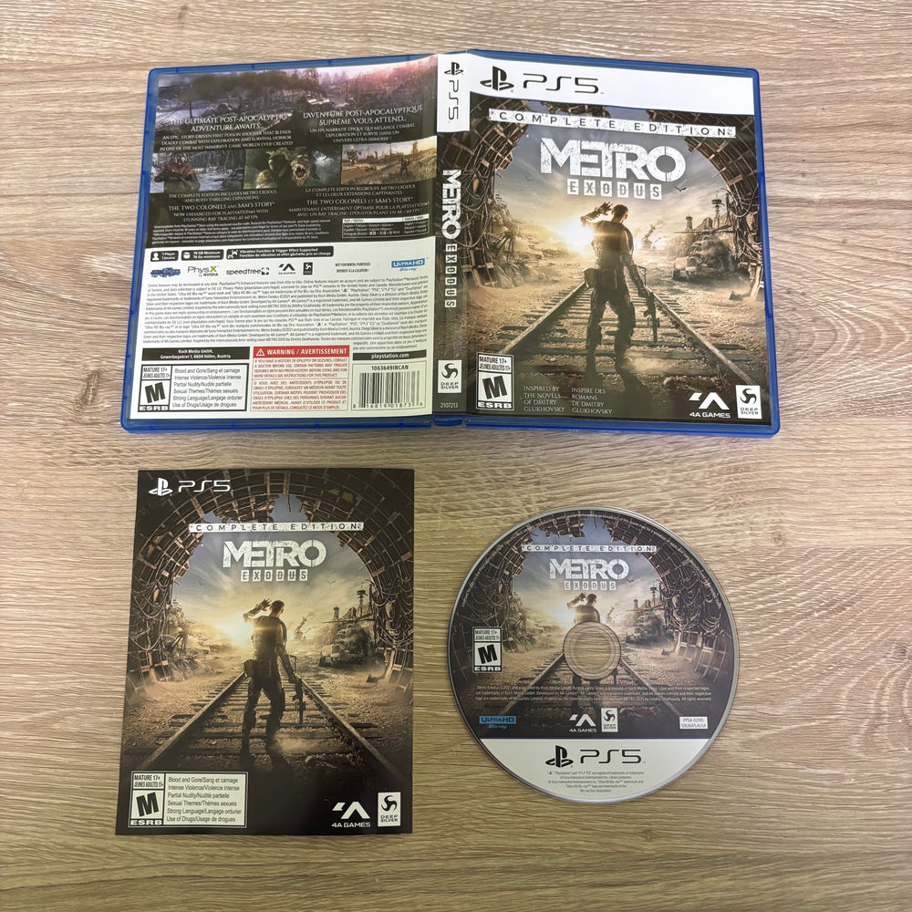 Metro Exodus Complete Edition Playstation 5