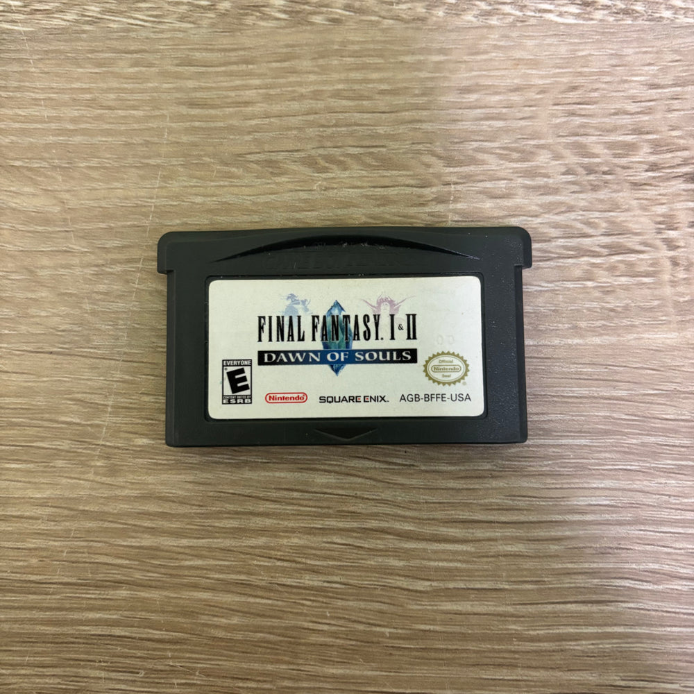 Final Fantasy I & II Dawn of Souls GameBoy Advance