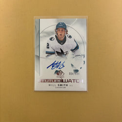 2024-25 Upper Deck SP Authentic Will Smith Future Watch Auto San Jose Sharks #164 Sports Card
