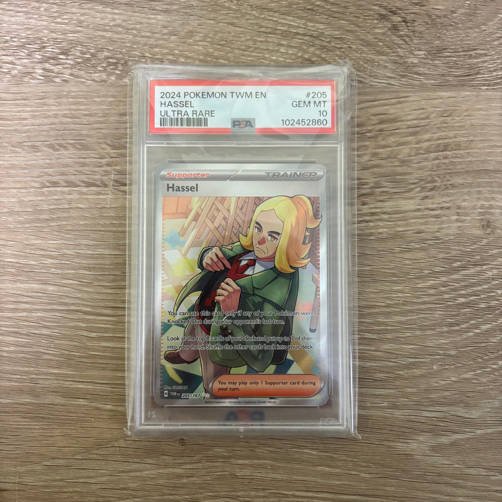 Hassel (205/167) [Scarlet & Violet: Twilight Masquerade] PSA 10 (102452860) Graded Card
